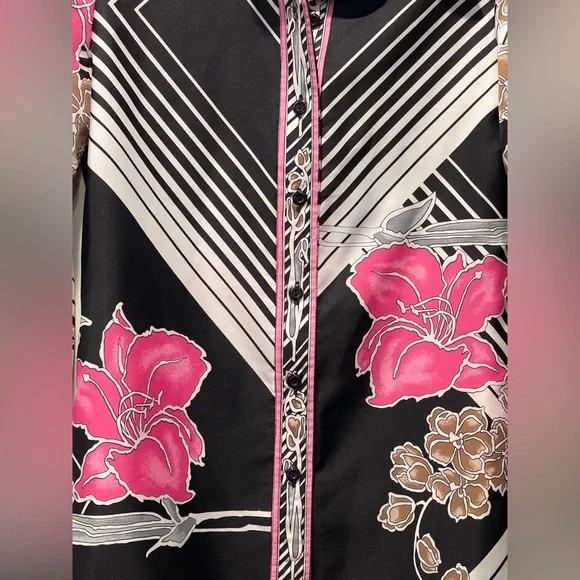 Vintage 70’s and 80’s King James Blouse, Size 12 - Picture 4 of 5